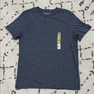 ThereAbouts Boys Heathered Navy Short Sleeve T-Shirt